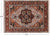 Ivory Heriz Serapi Hand Knotted Wool Rug 3' 0" X 4' 2" - Q23998