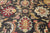 Olive Green 9' 0" X 11' 7" Persian Tabriz Handmade Wool Rug - Q24004