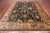 Olive Green 9' 0" X 11' 7" Persian Tabriz Handmade Wool Rug - Q24004