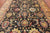 Olive Green 9' 0" X 11' 7" Persian Tabriz Handmade Wool Rug - Q24004