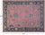 Pink 9' 3" X 12' 3" Turkish Angora Oushak Hand Knotted Wool Rug - Q24005