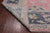 Pink 9' 3" X 12' 3" Turkish Angora Oushak Hand Knotted Wool Rug - Q24005