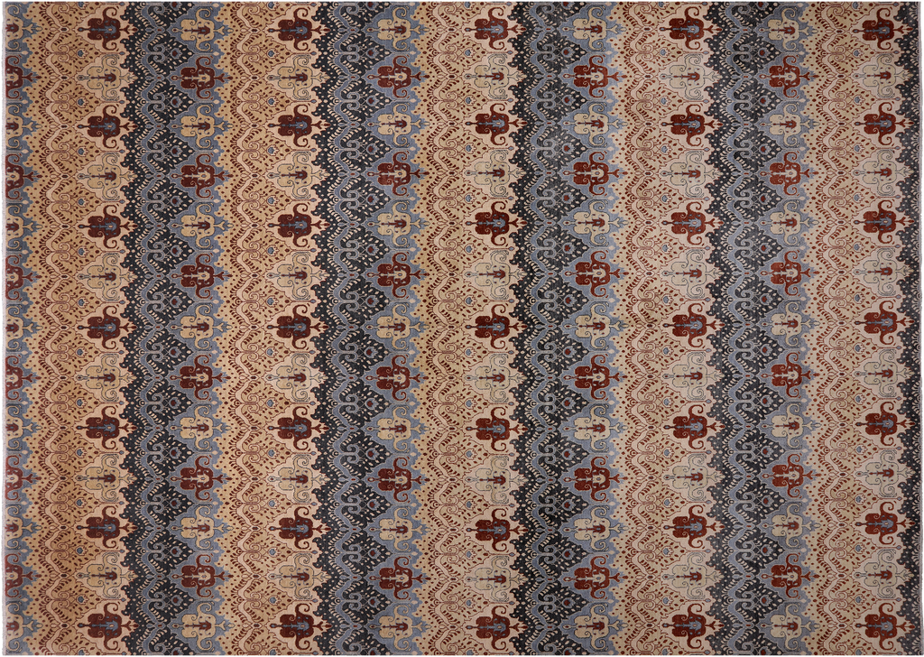 10' 0" X 14' 1" William Morris Hand-Knotted Wool Rug - Q24008