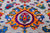 Grey 8' 1" X 10' 1" Persian Tabriz Hand Knotted Wool & Silk Rug - Q24011