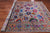 Grey 8' 1" X 10' 1" Persian Tabriz Hand Knotted Wool & Silk Rug - Q24011