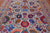 Grey 8' 1" X 10' 1" Persian Tabriz Hand Knotted Wool & Silk Rug - Q24011