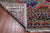 Grey 8' 1" X 10' 1" Persian Tabriz Hand Knotted Wool & Silk Rug - Q24011
