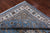 Blue 7' 11" X 10' 2" Persian Nain Hand Knotted Wool & Silk Rug - Q24012