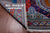 Grey 9' 0" X 12' 0" Mamluk Hand-Knotted Wool & Silk Rug - Q24013