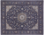 Grey Persian Nain Handmade Wool & Silk 8' 2" X 10' 2" Rug - Q24014