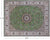 Green Persian Nain Hand Knotted Wool & Silk 7' 11" X 10' 0" Rug - Q24017