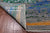 7' 11" X 10' 6" Handmade Wool & Silk Abstract Rug - Q24018