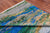 7' 11" X 10' 6" Handmade Wool & Silk Abstract Rug - Q24018