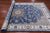 Blue Persian Nain Hand Knotted Wool & Silk Rug 5' 10" X 9' 0" - Q24019