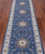 Blue Persian Nain Handmade Wool & Silk Runner Rug 2' 8" X 10' 1" - Q24020