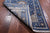 Blue 2' 9" X 18' 2" Persian Nain Hand Knotted Wool & Silk Runner Rug - Q24022