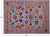 Grey 8' 10" X 12' 0" Wool & Silk Persian Tabriz Handmade Rug - Q24023