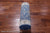 Blue 2' 6" X 14' 0" Persian Nain Hand Knotted Wool & Silk Runner Rug - Q24026