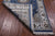 Blue 2' 6" X 14' 0" Persian Nain Hand Knotted Wool & Silk Runner Rug - Q24026