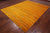 Gold 7' 11" X 9' 10" Modern Embossed Handmade 100% Silk Rug - Q24028