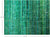 Green 8' 11" X 11' 11" Modern Embossed Hand-Knotted 100% Silk Rug - Q24029
