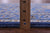 Blue Persian Nain Hand Knotted Wool & Silk Runner Rug 2' 8" X 20' 4" - Q24031