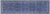 Blue 2' 9" X 10' 1" Persian Nain Hand Knotted Wool & Silk Runner Rug - Q24032