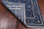 Blue 2' 9" X 10' 1" Persian Nain Hand Knotted Wool & Silk Runner Rug - Q24032