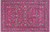 Pink Persian Nain Wool & Silk Handmade Rug 5' 11" X 9' 1" - Q24033