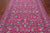 Pink Persian Nain Wool & Silk Handmade Rug 5' 11" X 9' 1" - Q24033