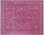 Pink 8' 1" X 10' 2" Persian Nain Wool & Silk Handmade Rug - Q24035