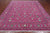 Pink 8' 1" X 10' 2" Persian Nain Wool & Silk Handmade Rug - Q24035