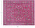 Pink 8' 1" X 10' 2" Persian Nain Wool & Silk Handmade Rug - Q24035