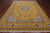 Gold Persian Nain Hand Knotted Wool & Silk Rug 9' 2" X 12' 2" - Q24036