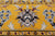 Gold Persian Nain Hand Knotted Wool & Silk Rug 9' 2" X 12' 2" - Q24036