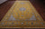 Gold 9' 1" X 18' 2" Handmade Persian Nain Wool & Silk Rug - Q24039