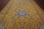 Gold 9' 1" X 18' 2" Handmade Persian Nain Wool & Silk Rug - Q24039