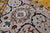 Gold 9' 1" X 18' 2" Handmade Persian Nain Wool & Silk Rug - Q24039