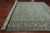 Green 8' 11" X 12' 4" Persian Nain Hand-Knotted Wool & Silk Rug - Q24040