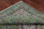 Green 7' 10" X 10' 2" Persian Nain Hand-Knotted Wool & Silk Rug - Q24042