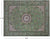 Green 7' 10" X 10' 2" Persian Nain Hand-Knotted Wool & Silk Rug - Q24042