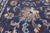 Grey 8' 11" X 12' 3" Persian Nain Hand Knotted Wool & Silk Rug - Q24044