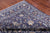 Grey 8' 11" X 12' 3" Persian Nain Hand Knotted Wool & Silk Rug - Q24044