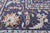 Grey 8' 11" X 12' 3" Persian Nain Hand Knotted Wool & Silk Rug - Q24044