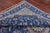 Blue Persian Nain Hand Knotted Wool & Silk Rug 8' 11" X 12' 4" - Q24046