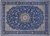 Blue Persian Nain Hand Knotted Wool & Silk Rug 8' 11" X 12' 4" - Q24046
