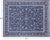 Blue Persian Nain Handmade Wool & Silk Rug 8' 0" X 10' 1" - Q24047