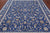 Blue Persian Nain Handmade Wool & Silk Rug 8' 0" X 10' 1" - Q24047