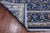 Blue Persian Nain Handmade Wool & Silk Rug 8' 0" X 10' 1" - Q24047