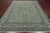 Green 8' 2" X 10' 4" Persian Nain Wool & Silk Hand Knotted Rug - Q24049